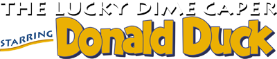 Lucky Dime Caper Starring Donald Duck logo for Sega Master System